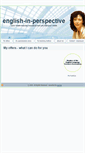 Mobile Screenshot of english-in-perspective.com